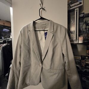 H&M Heather Gray Blazer